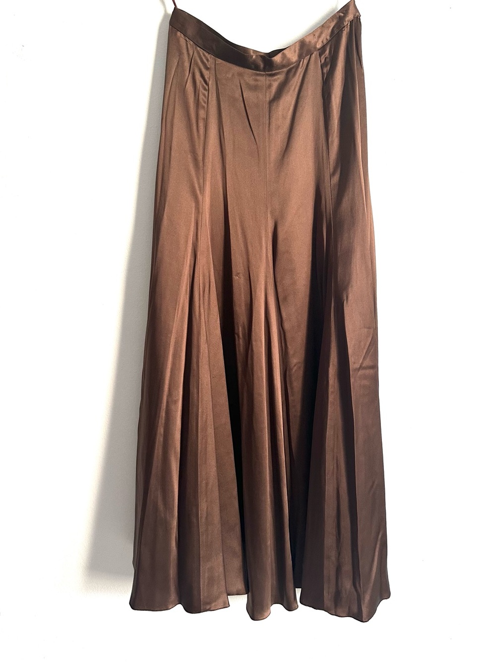 Oleg Cassini Satin Skirt Vintage
